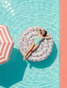 Materasso gonfiabile per acqua - multicolor