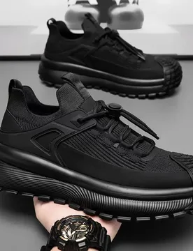 Fashion new men's shoes spring summer a slip-on net surface casual thick sole breathable deodorant men's shoes - Aliexpress - FashionsVida