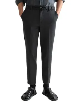 Pantaloni Finch Regular Tapered Fit Meteorite Micro Pattern 30 - Scotch & Soda - FashionsVida