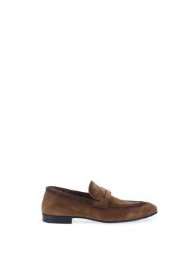 Mocassini pelle scamosciata MARRONE 42.5