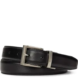 Cinturón de hombre de piel reversible