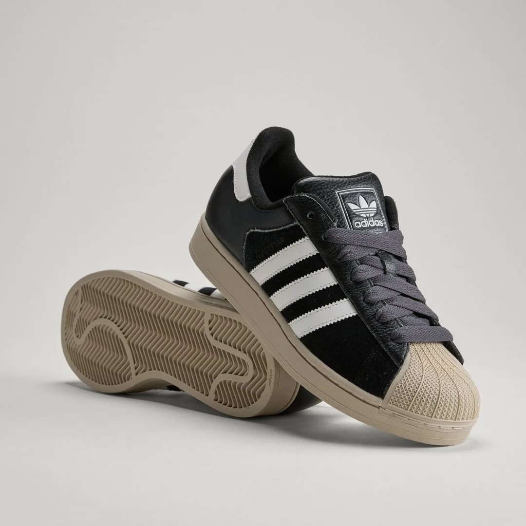 Scarpe SUPERSTAR II 38 Core Black / Core White / Khaki Three - Adidas - FashionsVida