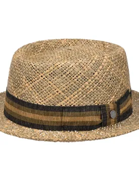 Laranell Seagrass Pork Pie Hat by - nature - Female - Size: M (56-57 cm) - Lierys - FashionsVida