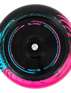 Roue De Scooter Swirl Hollow Core Black / Blue / Pink 110mm unisex - Slamm Scooters - FashionsVida