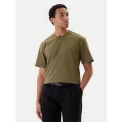 HUGO T-Shirt Dapolino 50488330 Khakifarben Relaxed Fit M male