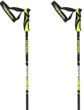 Bâtons Silvester Black / Yellow 115 cm unisex