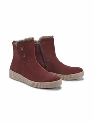 Thermo-Bootie Rutschsicher - Bordeaux - female - Size: 40