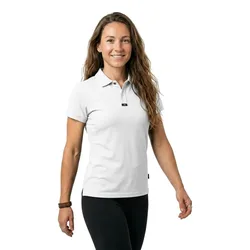 Pima Short Sleeve Polo White XL Women