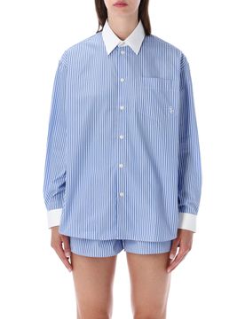 Sporty Stripe Polo Mini Tee