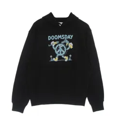 Felpa Leggera Cappuccio Uomo Peace Warriors Hoodie Black
