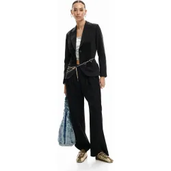 Americana de mujer rayas patch