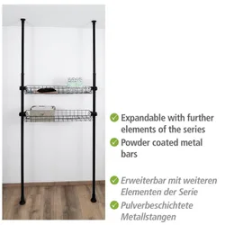 Hauptstange Herkules Schwarz WENKO