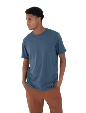 T-shirt à Manches Courtes Low Tide Armored Navy L - Hurley - FashionsVida