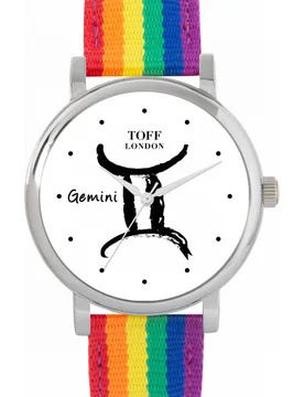 Womens Tlws-72797 Ladies White Gemini Watch - Multicolour - One Size - Toff London - FashionsVida