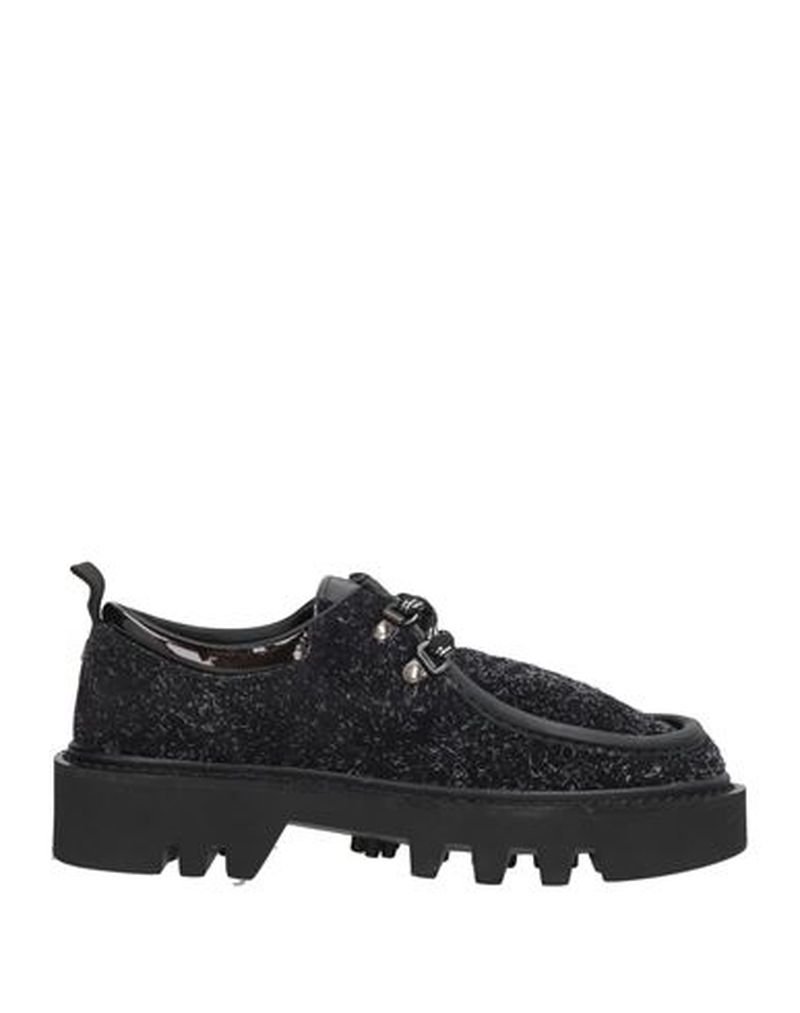 Zapatos de cordones Mujer Negro 37 Mujer