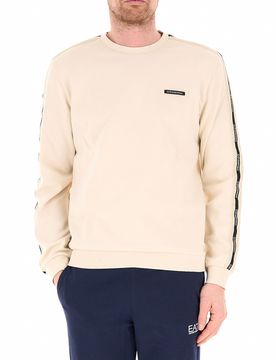 Felpa girocollo CREMA L