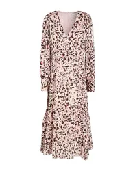 Vestido midi Mujer Rosa claro 0,2 Mujer
