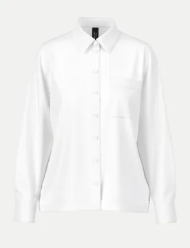 Marc Cain Klassische Bluse Weiß 36 - Marc - FashionsVida
