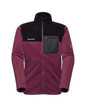 Chaqueta polar Innominata Polartec para hombre rojo oscuro M