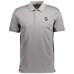Polo A Maniche Corte Ft Grey Melange