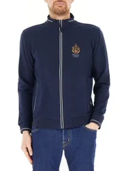 Felpa con zip BLU NAVY M