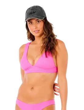Haut De Bikini Premium Surf D-dd Deep V Super Pink M - Rip curl - FashionsVida