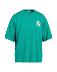 T-shirts Herren Smaragdgrün L,S Herren