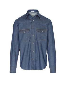 Gant Jeanshemd azul oscuro L