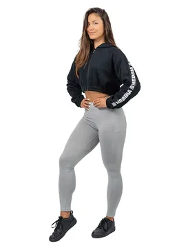 Leggings Taille Haute Leg Day Goals Grey L - Nebbia - FashionsVida