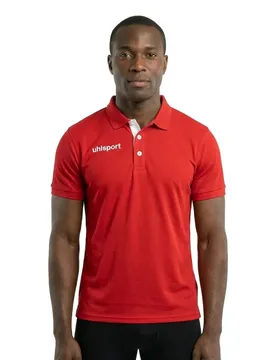 Polo à Manches Courtes Essential Prime Red 4XL