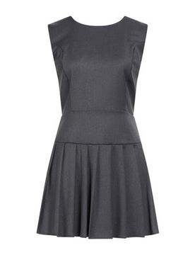Minivestido Mujer Gris plomo M,S Mujer
