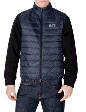 Ea7 Herren Weste Blau 483541
