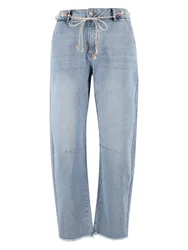 Barrel stretch denim female