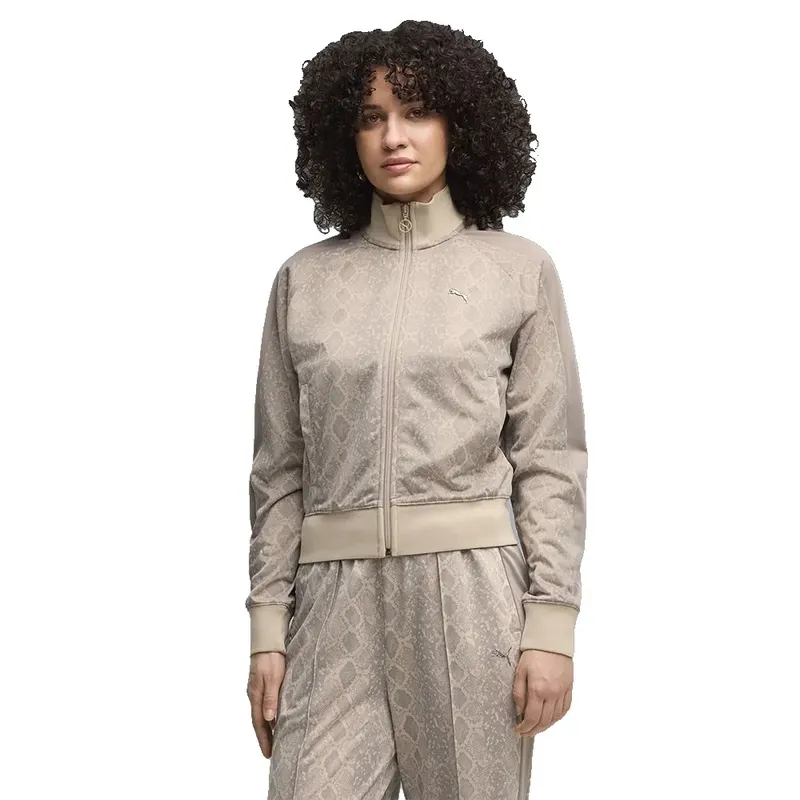 Veste De Survêtement T7 Snake Aop Short Mouse Gray XS