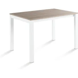 Mesa extensible con superficie laminada Ada