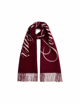 Tommy Hilfiger Bufanda rojo oscuro