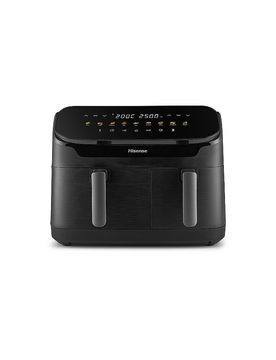 Heißluftfritteuse DOUBLE-HEATER/ 11l schwarz baby