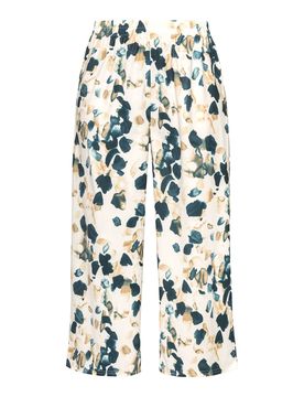 Culotte-Hose „Hella“ beige gruen M Damen