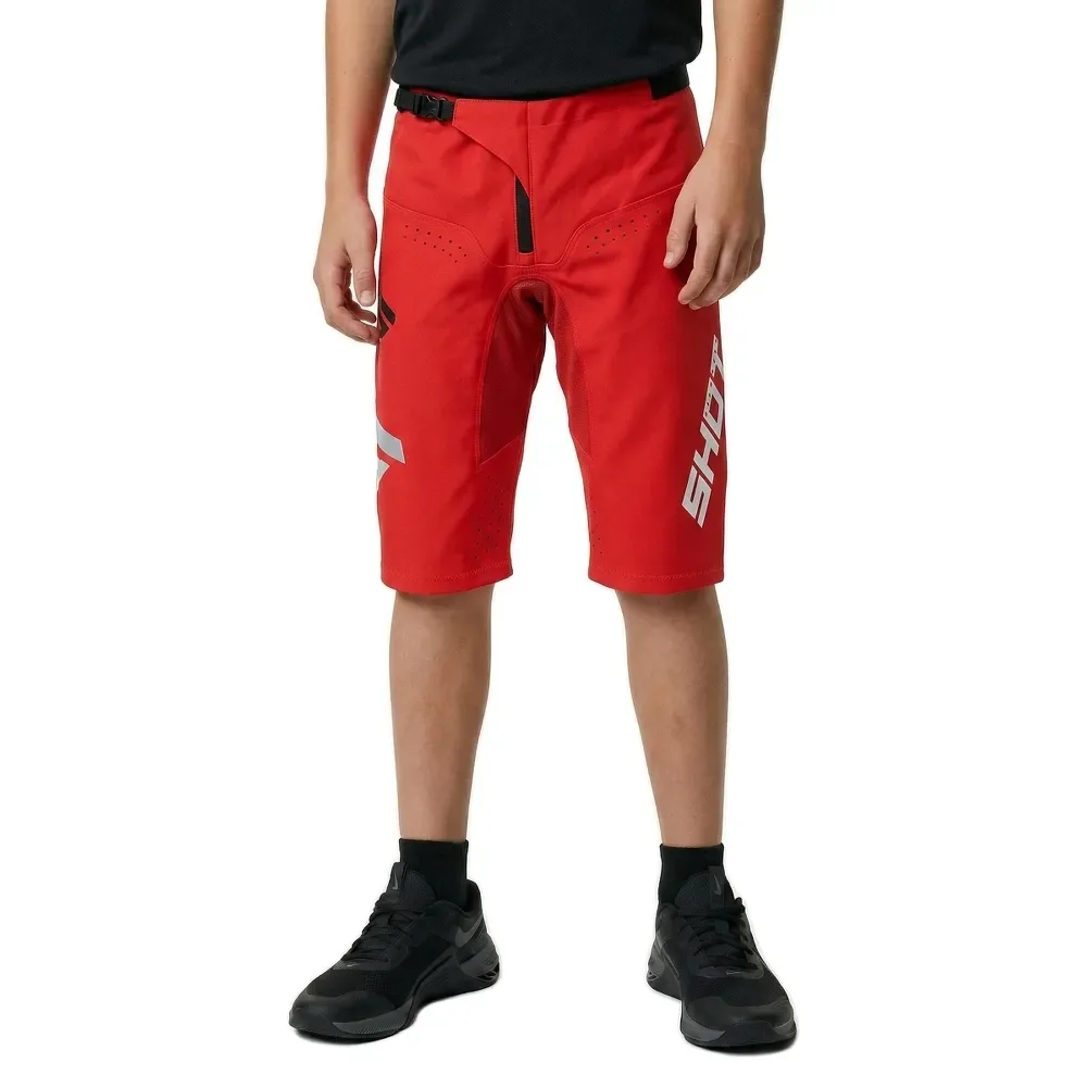 Pantaloni Corti Rogue Revolt Red - SHOT RACE GEAR - FashionsVida