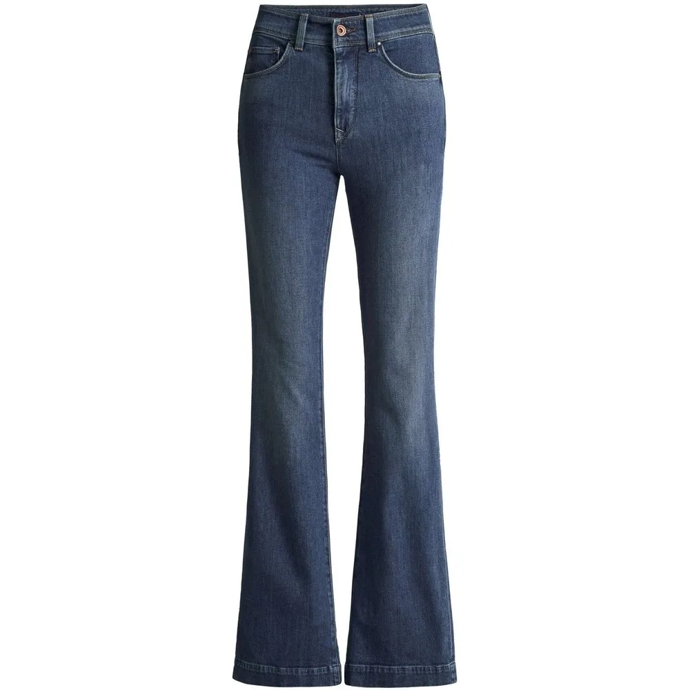Vaqueros faith push in flare de mujer - Salsa Jeans - FashionsVida