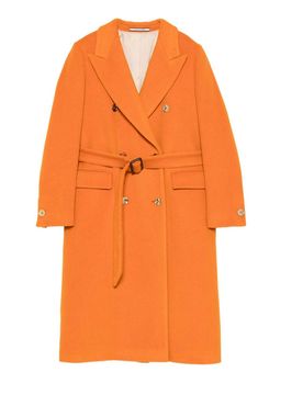 Cappotto Doppiopetto In Lana
