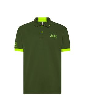 Polo Uomo Sun68 A35122/37 VERDE