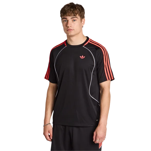 Teamgeist Men T-Shirts - Black - Size M - Poly Jersey - Black - Size: Medium - Adidas - FashionsVida
