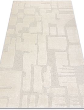 Teppiche Dune 2527 Teppich Creme – Steine, Struktur 120x170 Cm 120x170 Cm