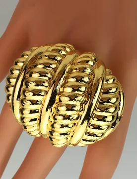 Yuminglai Quality Big Exaggeration Ring Gift Mama Cocktail Ring 18K-Real-Gold-Plated Ring For Women Free Delivery FHK16816 - Aliexpress - FashionsVida