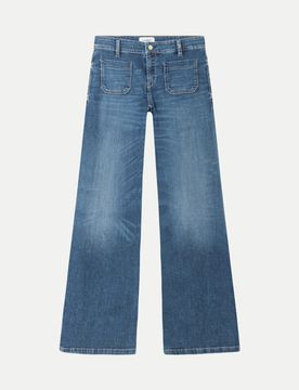 Flared Leg Jeans Amara Blau 44/33