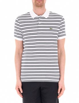 Lacoste Polo in cotone BIANCO 5