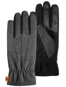 Gants tactiles imitation fourrure chevrons 8/8.5
