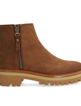 Para mujer. 548311 Botines de piel Nordic (37), Plano, Cordones, Casual