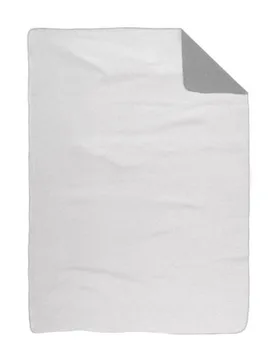 Melange Wohndecke UNI grau, 1x 150x200 cm - Biberna - FashionsVida